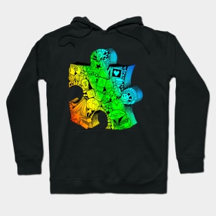 LGBT Autism Awareness ASD Superhero T-Shirt Hoodie